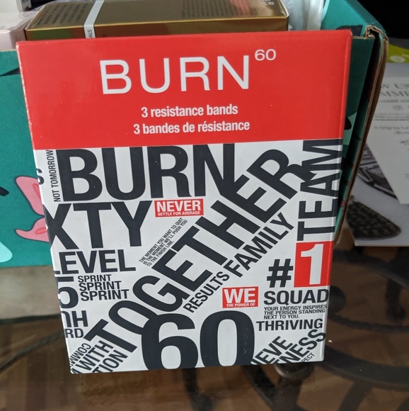 NWT Burn 60 Resistance Bands - Picture 2 of 6